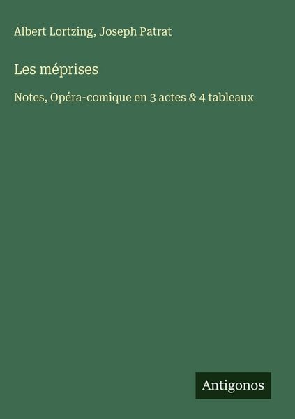 Produktbild: Les m&eacute;prises