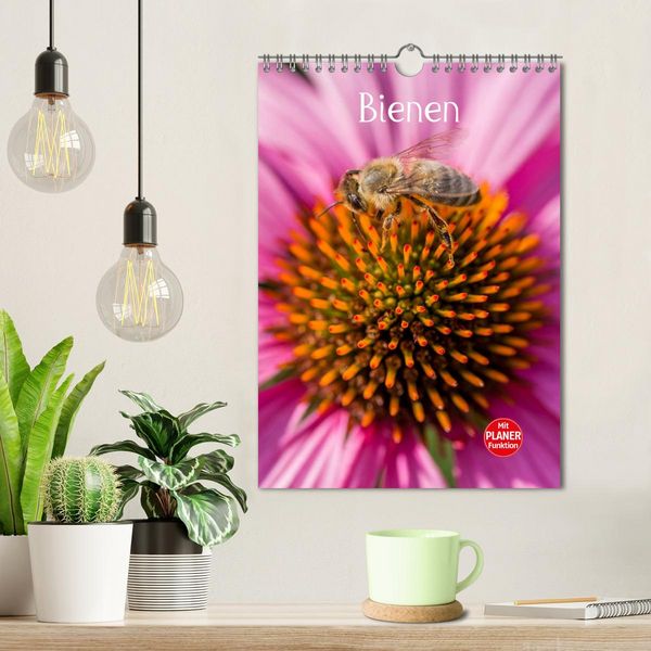 Produktbild: Bienenplaner (Wandkalender 2026 DIN A4 hoch), CALVENDO Monatskalender