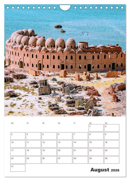 Produktbild: Suezkanal - Urlaubsplaner (Wandkalender 2026 DIN A4 hoch), CALVENDO Monatskalender