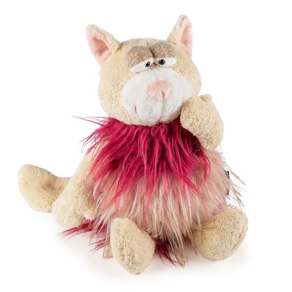 Sigikid 43135 - Katze Karma Kate, BeastsTown, Plüsch-Kuscheltier, 37 cm