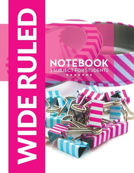Wide Ruled Notebook - 3 Subject For Students