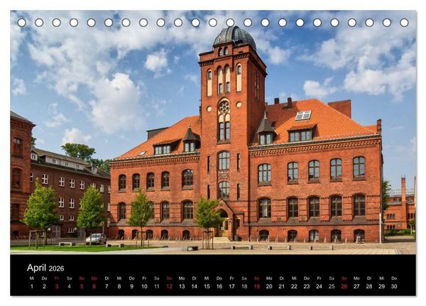 Produktbild: Univerit&auml;ts- und Hansestadt Greifswald (Tischkalender 2026 DIN A5 quer), CALVENDO Monatskalender
