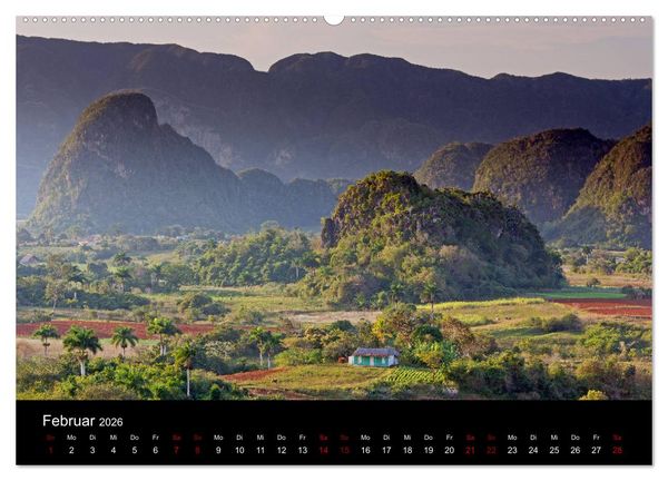 Produktbild: Kuba 2026 (Wandkalender 2026 DIN A2 quer), CALVENDO Monatskalender