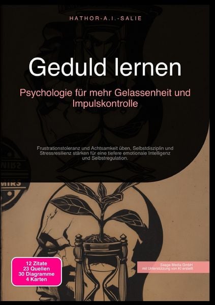 Geduld lernen: Psychologie für mehr Gelassenheit und Impulskontrolle, Taschenbuch von Hathor A.I. Salie, Epubli, 9783565183500