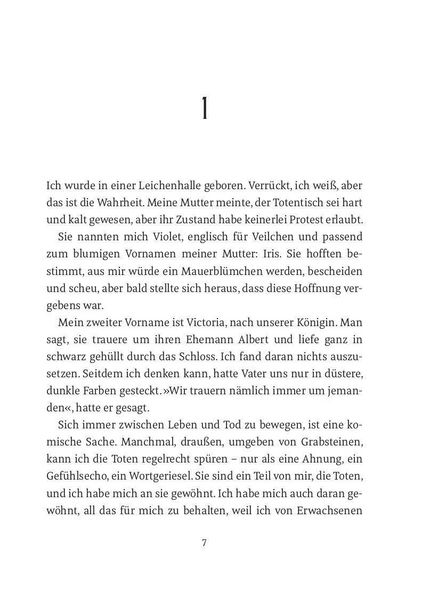 Produktbild: Violet und Bones Band 1 - Der lebende Tote von Seven Gates