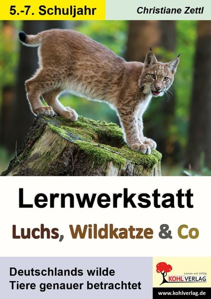 Produktbild: Lernwerkstatt Luchs, Wildkatze und Co