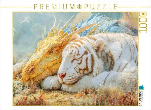 Produktbild: CALVENDO Puzzle Drachen | 1000 Teile Lege-Gr&ouml;&szlig;e 64x48cm Foto-Puzzle f&uuml;r gl&uuml;ckliche Stunden