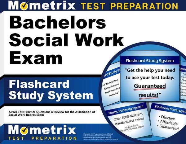 Produktbild: Bachelors Social Work Exam Flashcard Study System