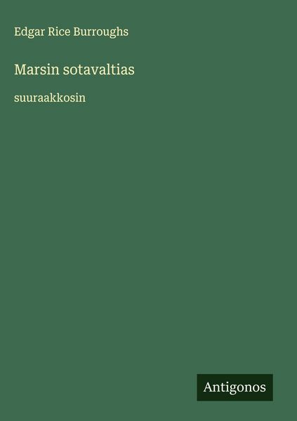 Produktbild: Marsin sotavaltias