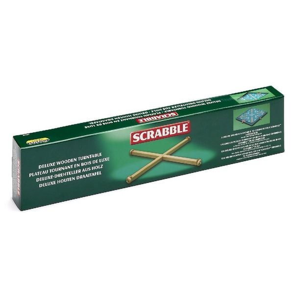 Produktbild: Scrabble de Luxe Drehteller aus Holz