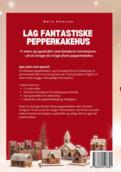 Produktbild: Lag fantastiske pepperkakehus