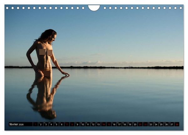 Produktbild: Lanzarote et le nu (Calendrier mural 2026 DIN A4 vertical), CALVENDO calendrier mensuel