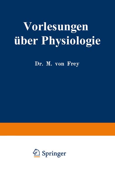 Produktbild: Vorlesungen &uuml;ber Physiologie
