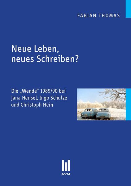 Produktbild: Neue Leben, neues Schreiben?