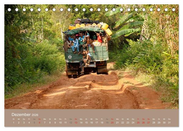 Produktbild: Alltag in Madagaskar (Tischkalender 2026 DIN A5 quer), CALVENDO Monatskalender