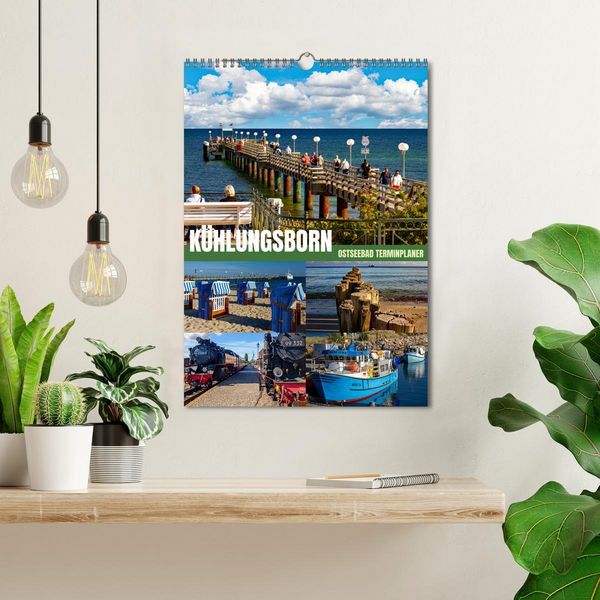 Produktbild: Ostseebad K&uuml;hlungsborn Terminplaner (Wandkalender 2026 DIN A3 hoch), CALVENDO Monatskalender