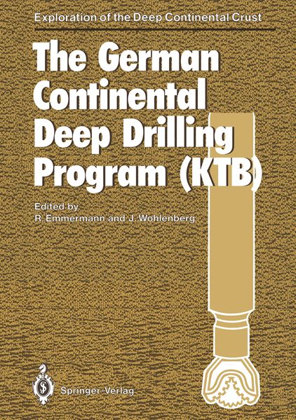 Produktbild: The German Continental Deep Drilling Program (KTB)