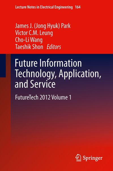 Produktbild: Future Information Technology, Application, and Service