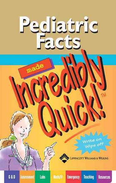 Produktbild: Pediatric Facts Made Incredibly Quick!