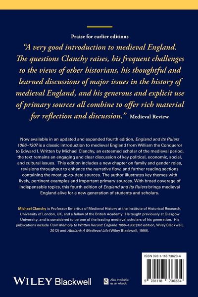 Produktbild: England and its Rulers, 1066-1307 4e