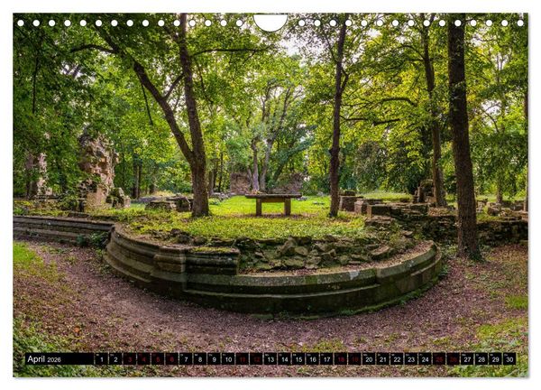 Produktbild: Hildegard von Bingen - Stationen (Wandkalender 2026 DIN A4 quer), CALVENDO Monatskalender