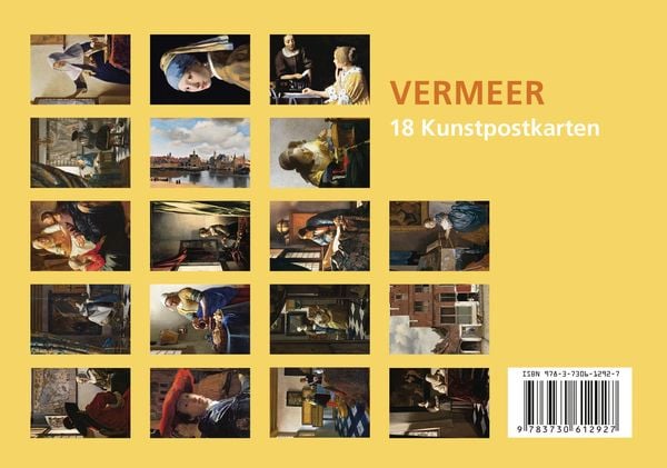 Produktbild: Postkarten-Set Jan Vermeer