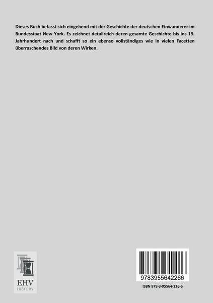 Produktbild: Die Geschichte der Deutschen in New York