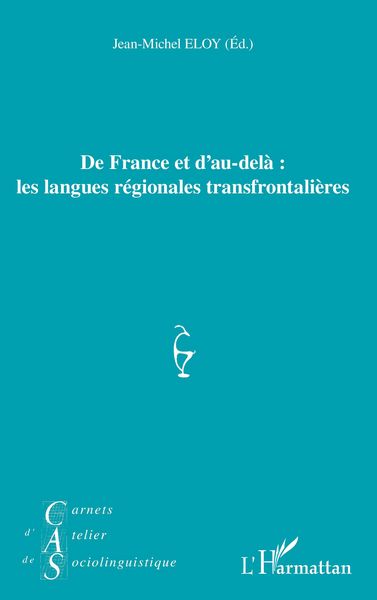 Produktbild: De France et d'au-del&agrave; : les langues r&eacute;gionales transfrontali&egrave;res