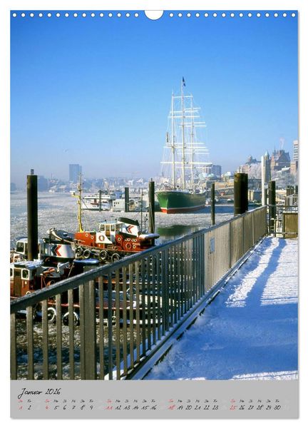 Produktbild: Hamburg - Eine Stadt mit vielen Gesichtern (Wandkalender 2026 DIN A3 hoch), CALVENDO Monatskalender
