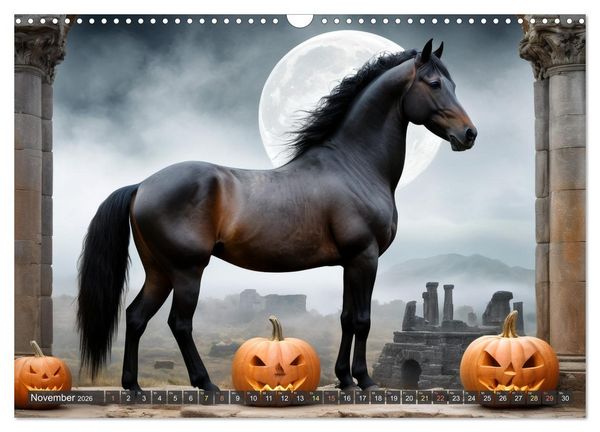 Produktbild: Sch&ouml;ne wilde Mustangs (Wandkalender 2026 DIN A3 quer), CALVENDO Monatskalender