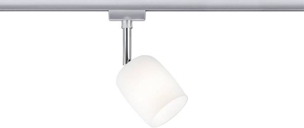 Paulmann Blossom Hochvolt-Schienensystem-Leuchte URail G9 10W LED Chrom (matt), Satin