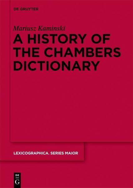 Produktbild: A History of the Chambers Dictionary