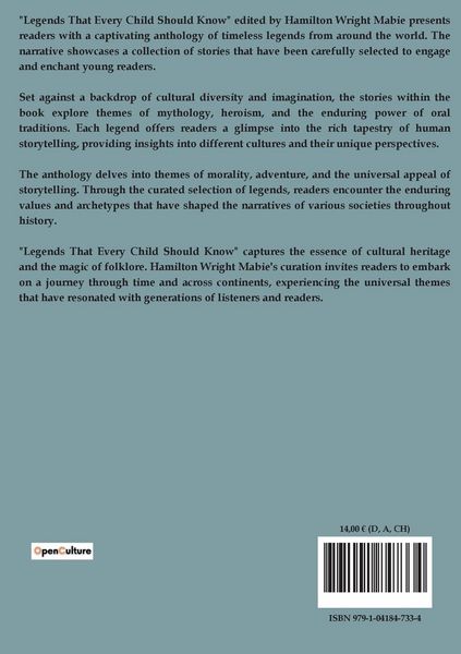 Produktbild: Legends That Every Child Should Know