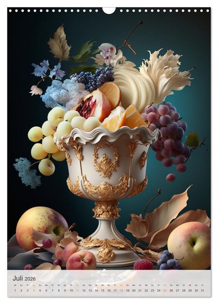 Produktbild: Fantasie Eiskreationen (Wandkalender 2026 DIN A3 hoch), CALVENDO Monatskalender