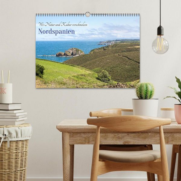 Produktbild: Nordspanien - wo Natur und Kultur verschmelzen (Wandkalender 2026 DIN A3 quer), CALVENDO Monatskalender