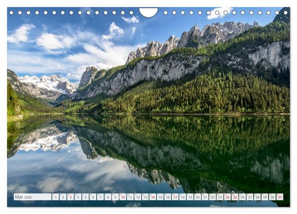 Produktbild: Faszinierende Bergwelten (Wandkalender 2026 DIN A4 quer), CALVENDO Monatskalender