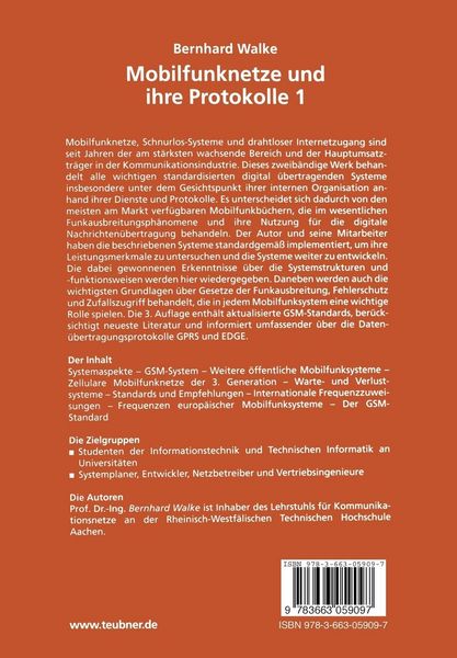Produktbild: Mobilfunknetze und ihre Protokolle 1