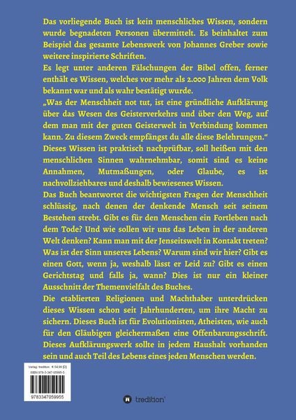 Produktbild: Das geheime Wissen &ndash; Das wichtigste Buch f&uuml;r die Menschheit!