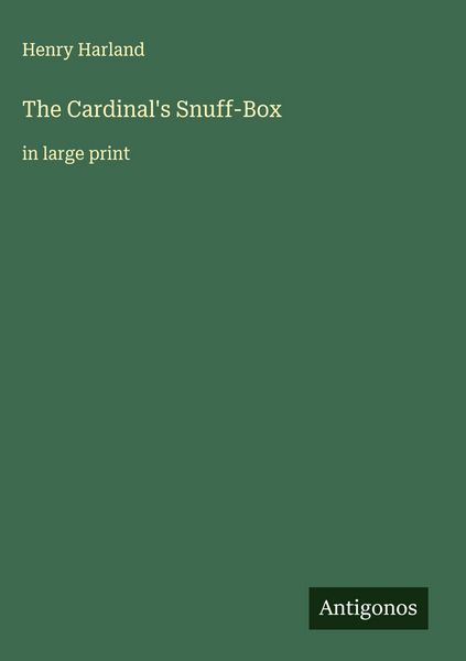 Produktbild: The Cardinal's Snuff-Box