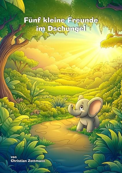 Produktbild: F&uuml;nf kleine Freunde im Dschungel