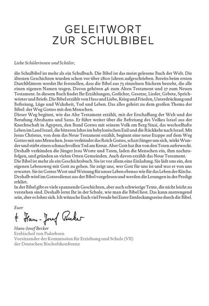 Produktbild: Schulbibel Einheits&uuml;bersetzung