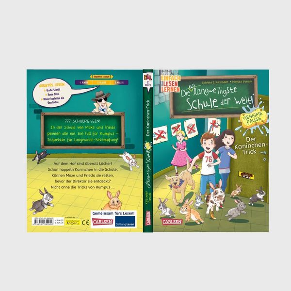 Produktbild: Die unlangweiligste Schule der Welt. Geheime Pause 3: Der Kaninchen-Trick