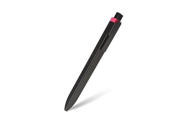 Moleskine Kugelschreiber - Go mit Etikett für Display Schwarz, Mine 1,0 mm, Muster Magenta;Pink