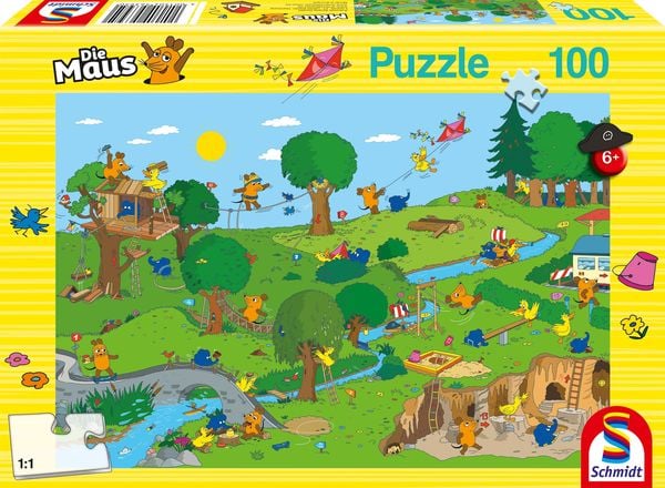 Produktbild: Im Spielpark, 100 Teile Puzzle