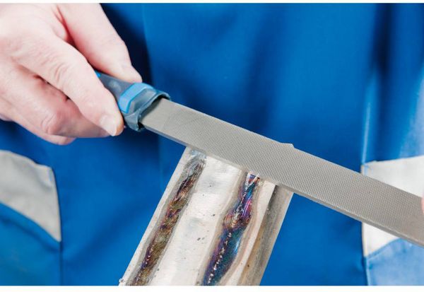 Produktbild: PFERD TOOLS 11210158 Werkstattfeile Flachstumpf Hieb 3 inkl. Ergonomie-Feilenheft L&auml;nge 150 mm 1 St.