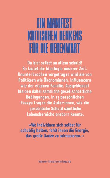 Produktbild: Selbst schuld!