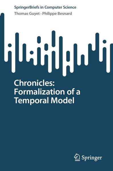 Produktbild: Chronicles: Formalization of a Temporal Model