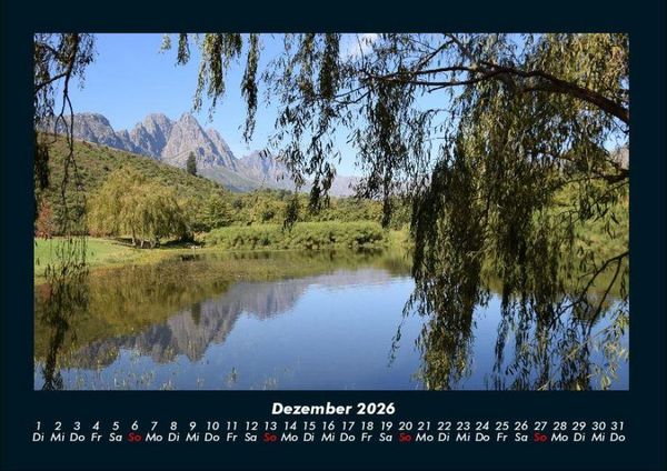 Produktbild: Landschaftskalender 2026 Fotokalender DIN A4