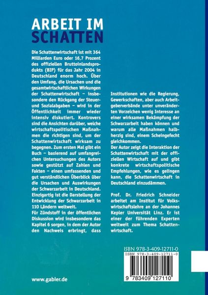 Produktbild: Arbeit im Schatten