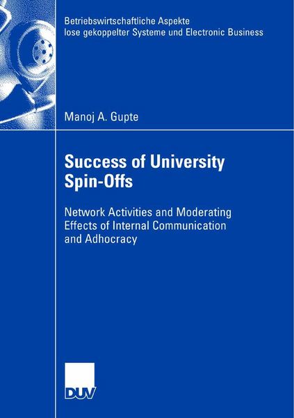 Produktbild: Success of University Spin-Offs